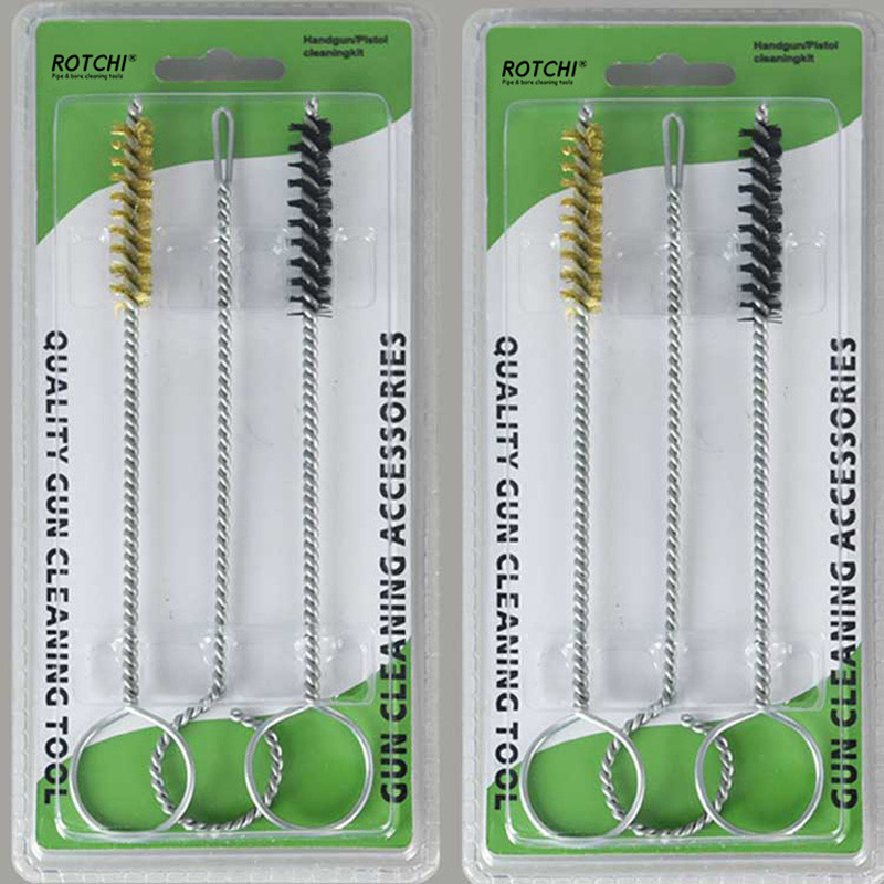Συσκευασία φυσαλίδων κιτ καθαρισμού όπλων 9 χιλιοστών