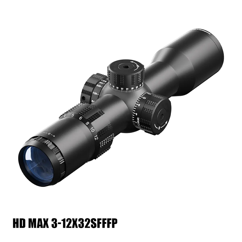 Μονόφθαλμο τηλεσκόπιο κυνηγιού MAX 3-12X32SF FFP HD High Lens Χονδρικό