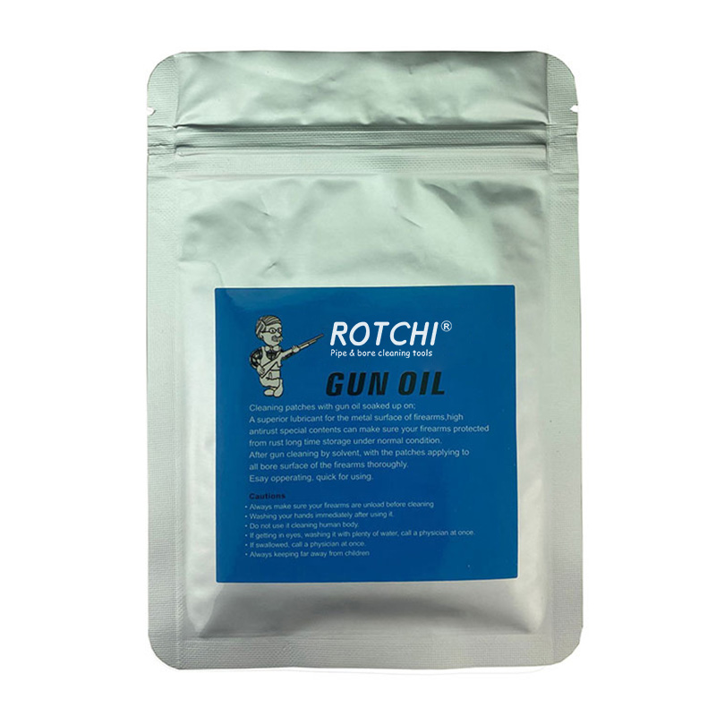 Επιθέματα καθαρισμού όπλων Opp Packed Oil Absorbed Gun