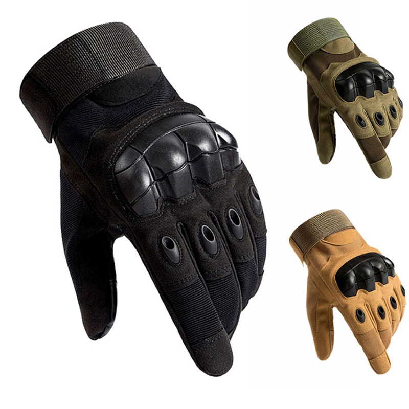 Οθόνη αφής Hard Knuckle Tactical Glove Army Military Combat Airsoft Outdoor Sport Cycling Paintball Hunting Full Finger Gloves